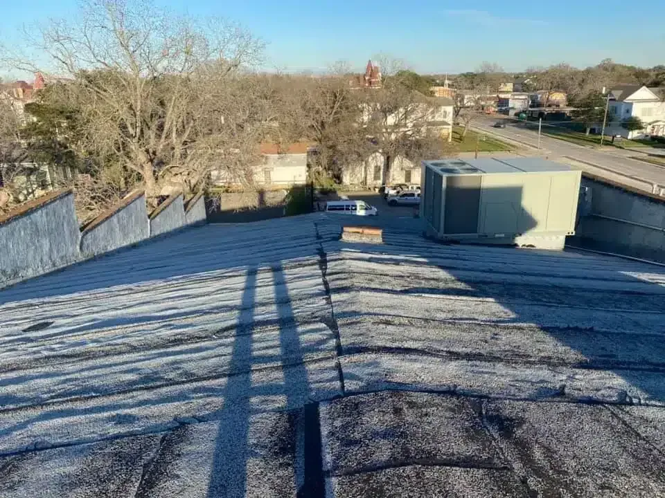 Hail damage roof repair in Garland, TX