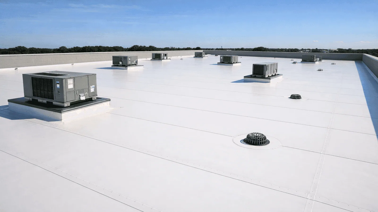 Commercial Roof Membrane Puncture Repair in Garland, TX