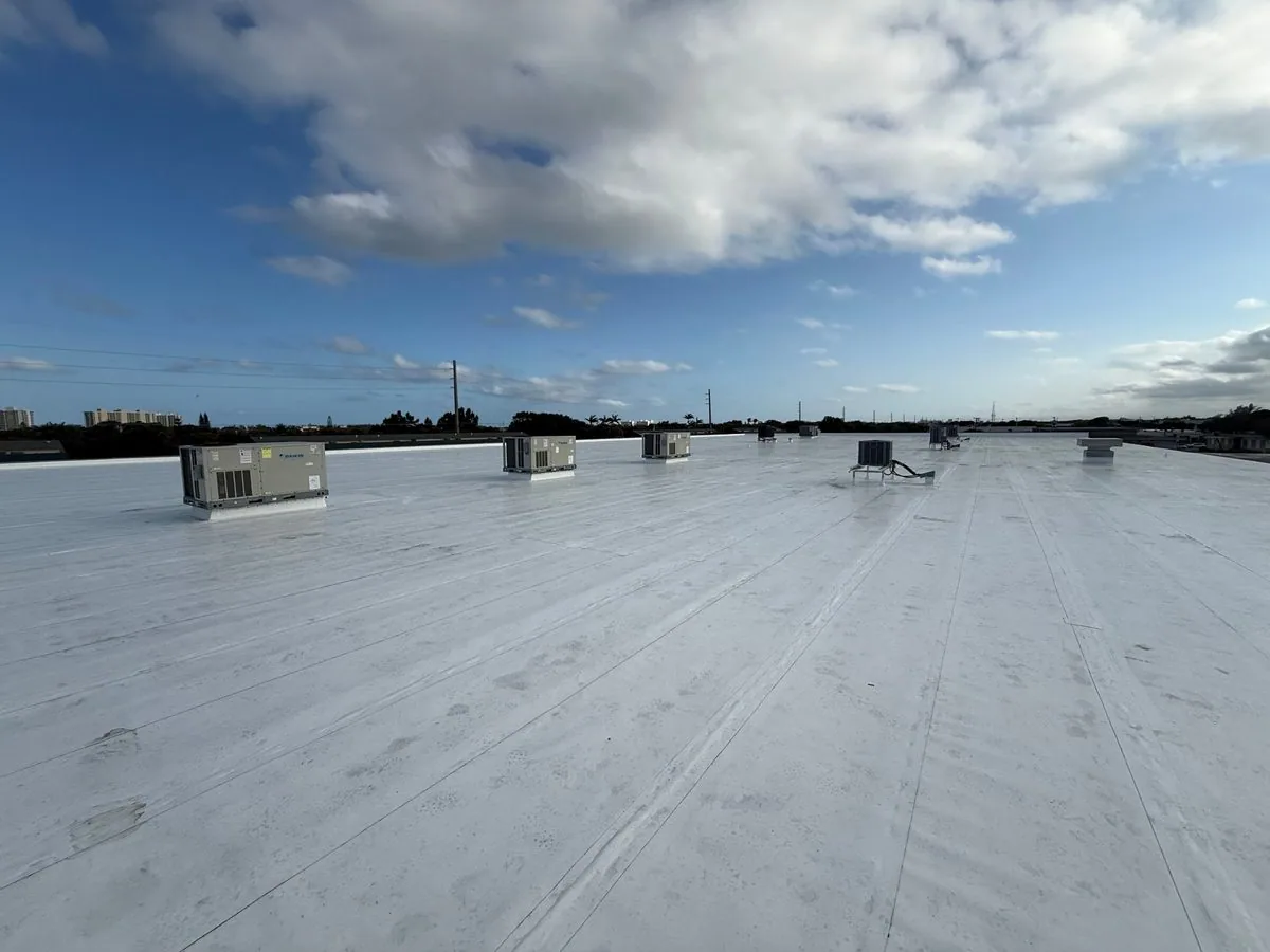Commercial Roof Seam Failure Repair in Garland, TX