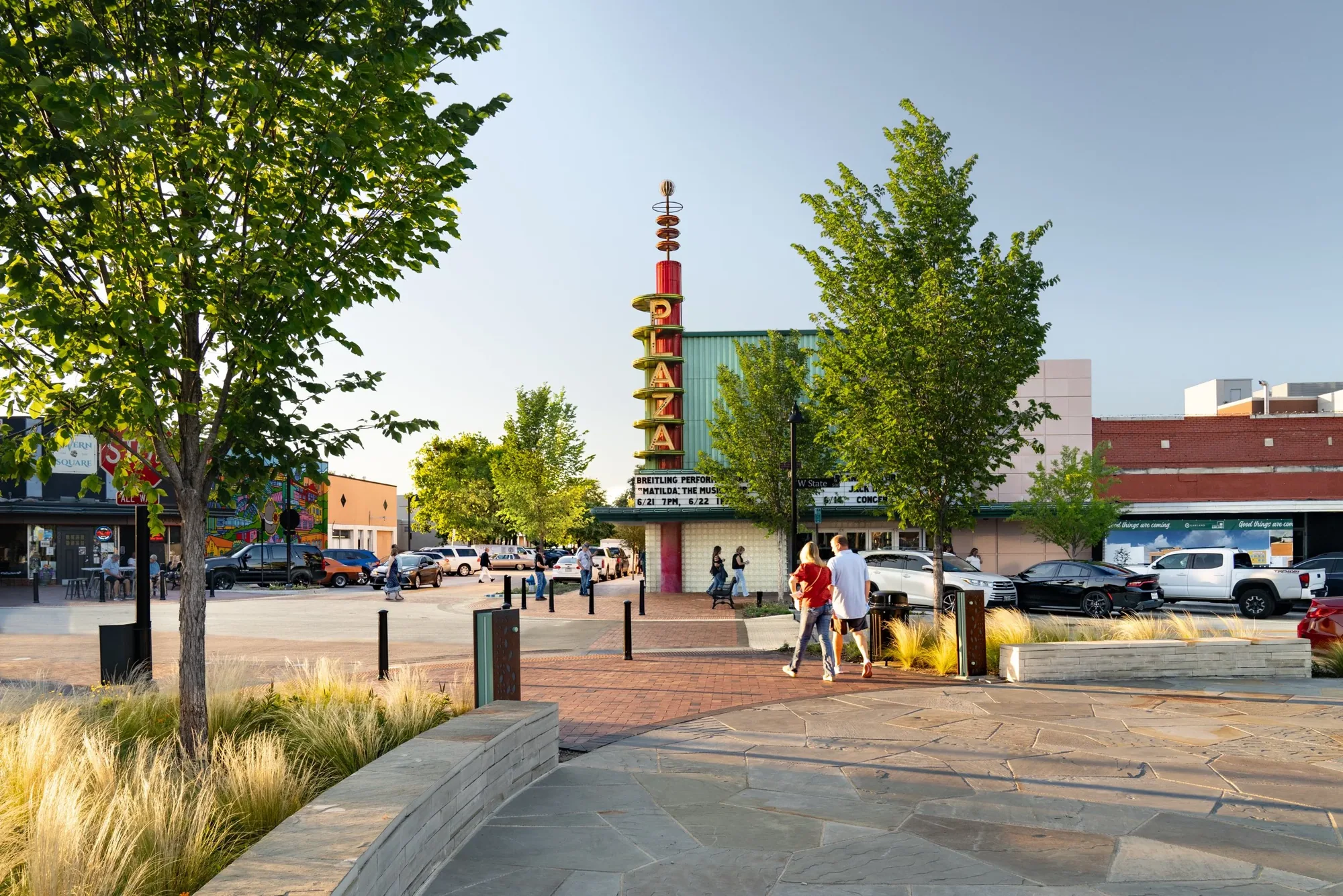 Plaza Theatre, Downtown Garland, TX