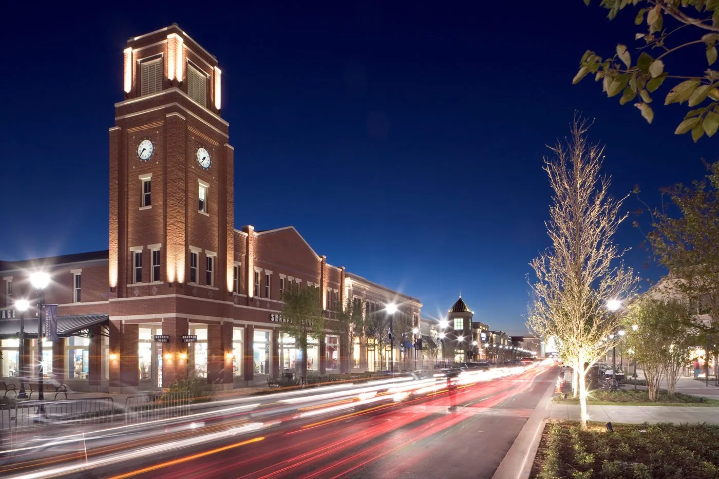 Firewheel Town Center clock tower, Garland, TX