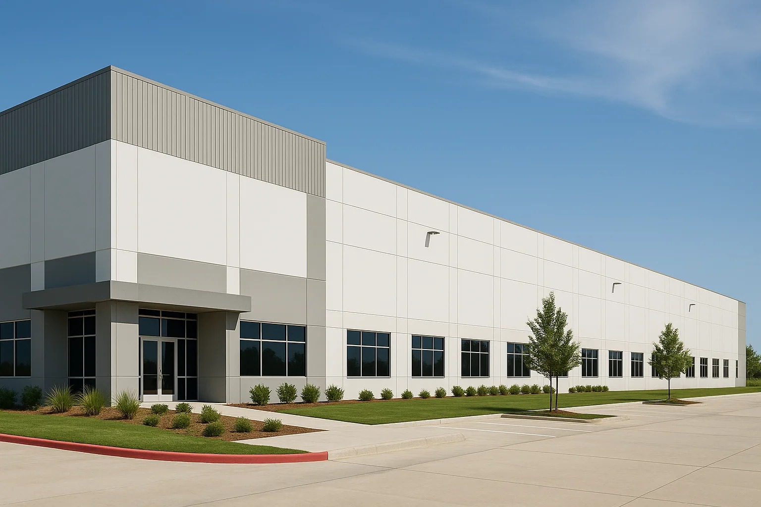 Industrial building in Garland, TX