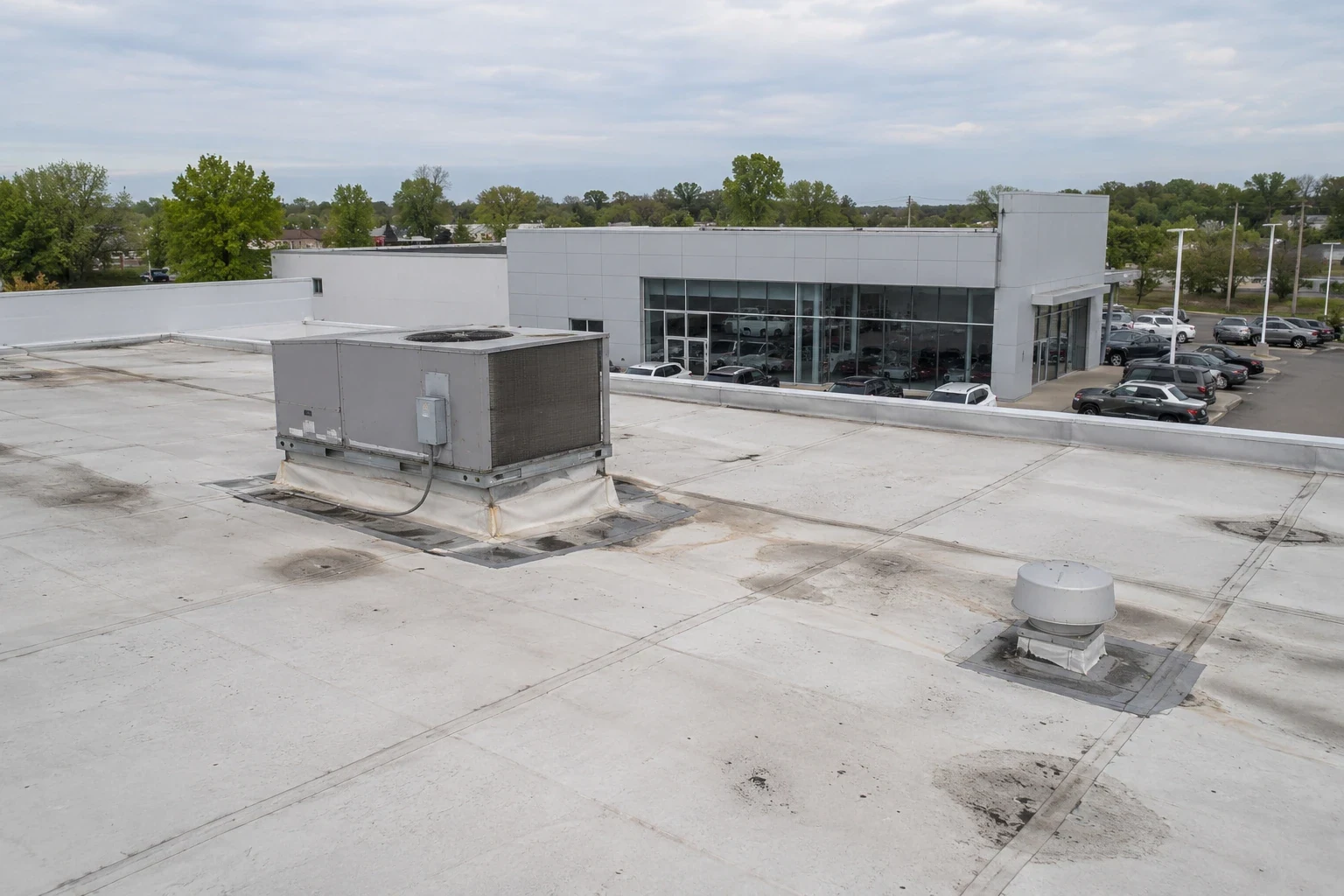 Auto Dealership Roofing in Garland, TX